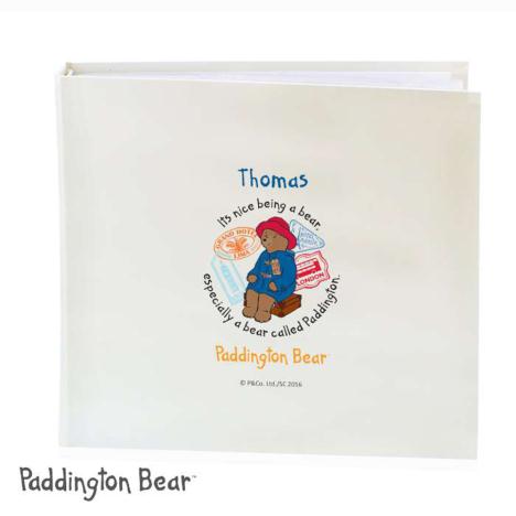 Personalised Paddington Bear Deluxe Sleeved Photo Album £29.99